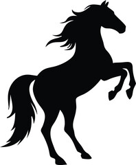 Horse silhouette