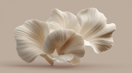Close up macro photograph of a delicate textured white orchid bloom with intricate petal details
