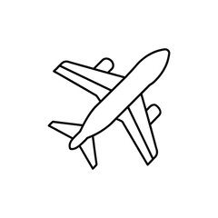 Airplane line art design, airplane line art drawing, jet line art