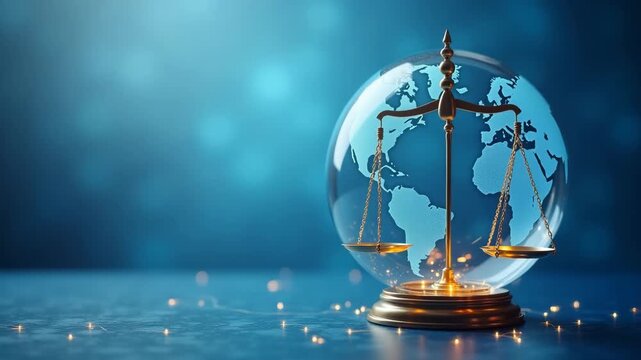 International Regulations & Compliance: Proactive Risk Management in Transnational Operations - Promoting Global Legal Harmonization | Photo Stock Concept with Empty Space
