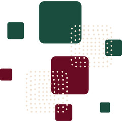Abstract Square Decoration