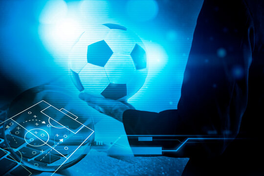 Football data analytics, soccer manager tactics and planning, and online sports betting information