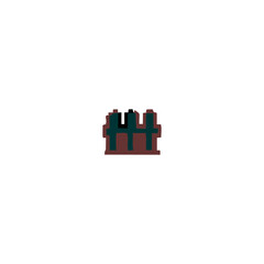 Obraz premium Pixel Farming Icons for Creative Games