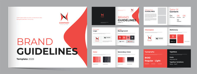 Brand Guidelines Landscape bran identify brand style guide