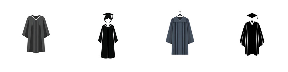 Graduation Gowns - Academic Attire Set