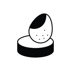 Beauty Blender Icon vector stock illustration