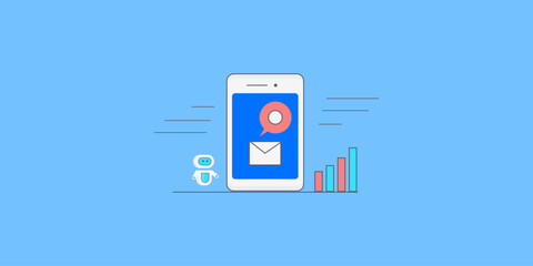 AI assistant streamlines email and chat management on mobile, minimizing data consumption for optimal efficiency. 