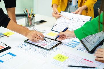Explore dynamic UX, UI designs with wireframes, prototyping, teamwork, and creative layouts for web...