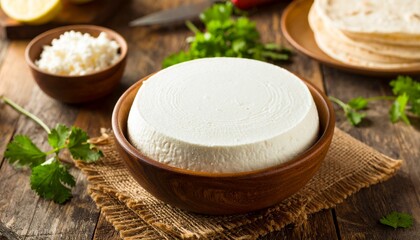 Queso Blanco is a fresh, white, mild cheese commonly found in Latin American cuisine, especially in Mexican, Central American, and Caribbean dishes.
