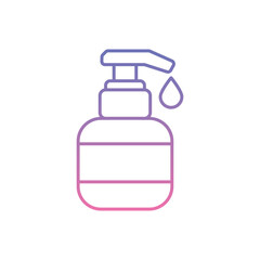 Cleanser Icon vector stock illustration