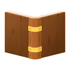 Halloween Wooden cover magic spell book