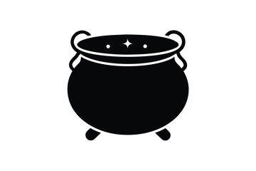 cauldron vector icon