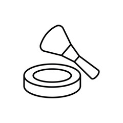 Highlighter Icon vector stock illustration