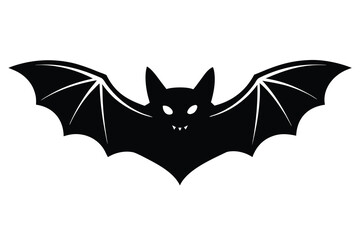dead bat vector icon