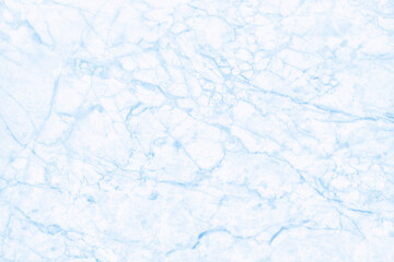 Blue pastel background marble wall texture for design art work, seamless pattern of tile stone with bright and luxury.