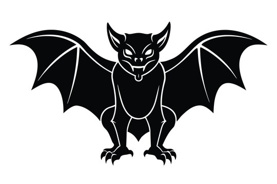 gargoyle vector icon