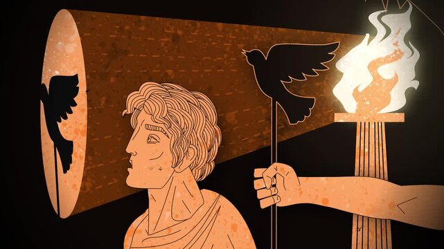 greek philosophy plato cave allegory