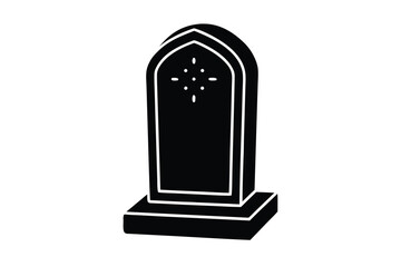 gravestone vector icon