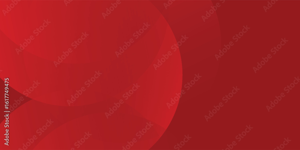 Poster abstract background of dynamic overlapping red circles