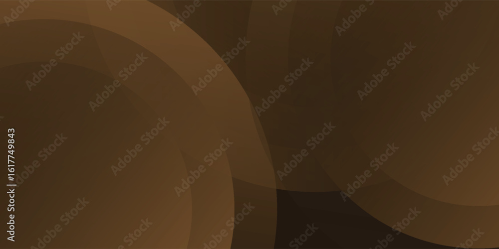 Poster tech geometric background with abstract golden and black circles. vector illustration eps10