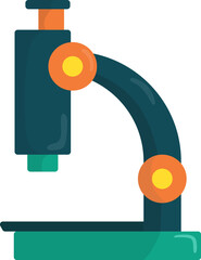 Illustration of Microscope for Scientific Research