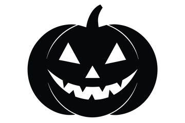 pumpkin face vector icon
