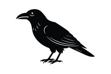 raven vector icon