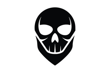 skull mask vector icon