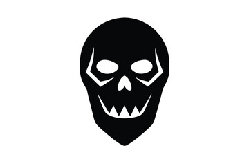 skull mask vector icon