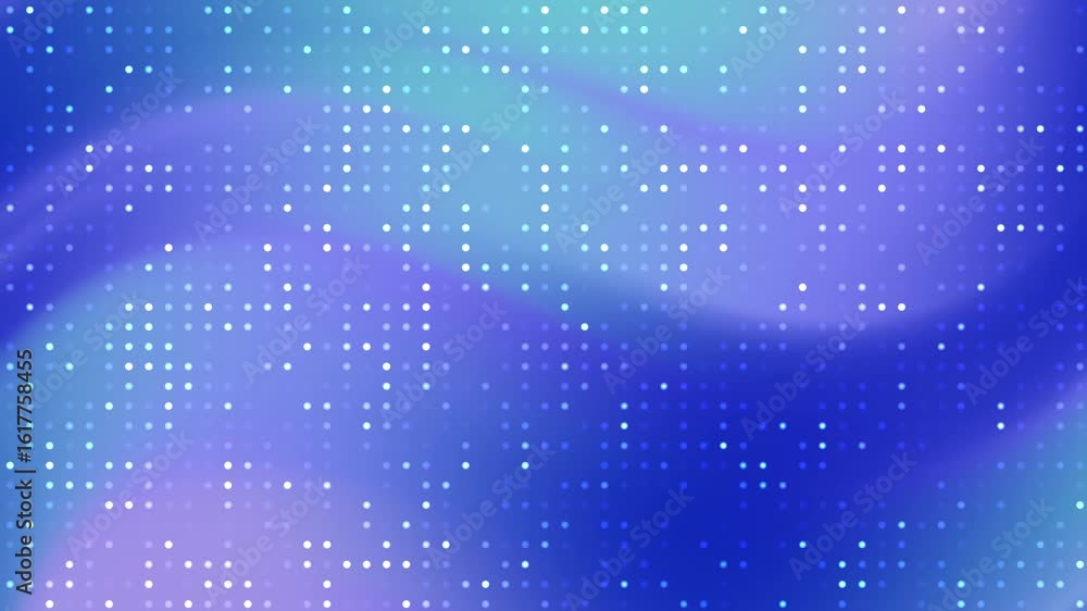 Poster abstracts blink dot abstract blue gradient background with shimmering dots creating a modern digital