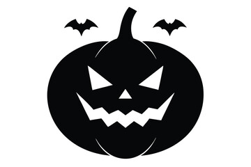 trick or treat pumpkin vector icon