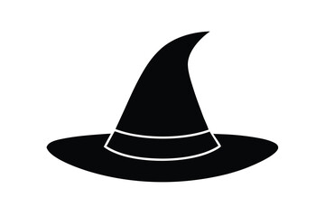 witch hat vector icon