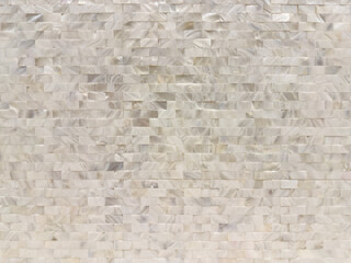 Iridescent Mosaic: Mother-of-Pearl Tiles with Natural, Organic Texture