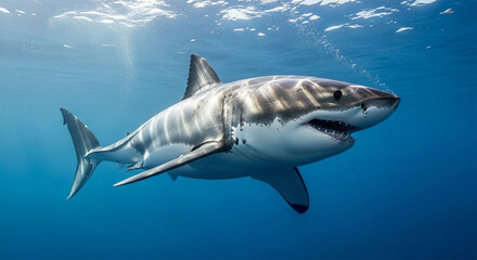 Obraz premium great white shark