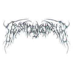 Stock Tribal Art. transparent background. Y2k 3D