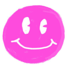 happy pink