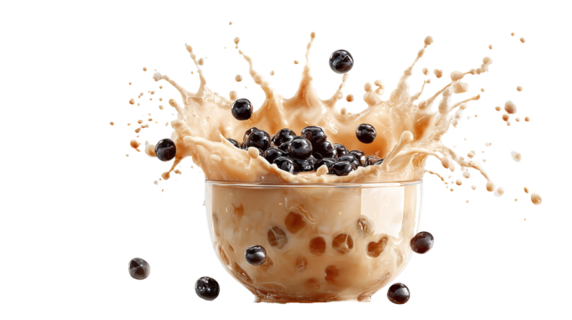 taiwanese bubble milk tea at night marketplace