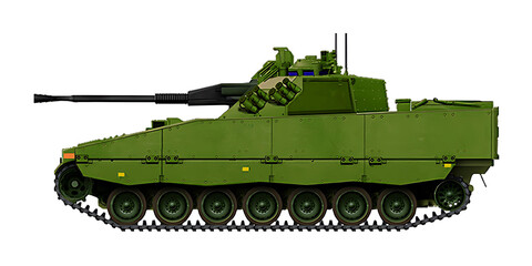 CV9040A (Swedish IFV CV90, in the version with a 40mm cannon) © Tikros