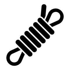Compression Spring Icon, Mechanical Component