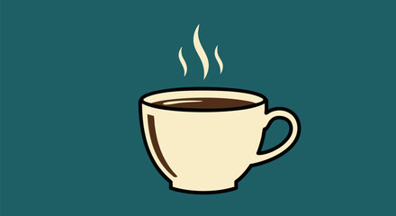 Hot Coffee Mug Graphic
