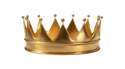 Golden crown, regal, and ornate
