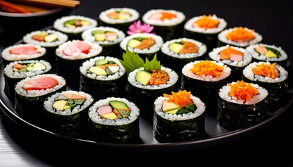 Korean Food Kimbap 