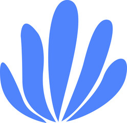 Hand Drawn Sea Plant Element