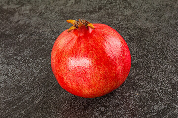 Ripe sweet juicy pomegranate fruit