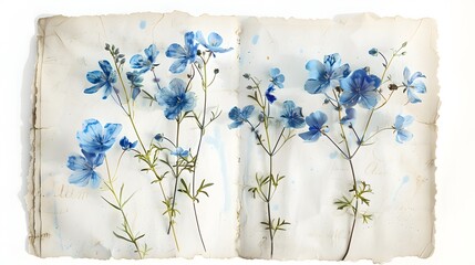 Digital Collage in Vintage Scrapbook Style