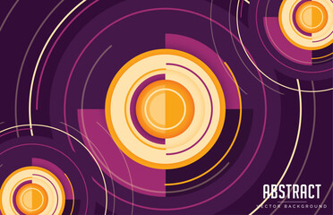 Vibrant abstract geometric background with rainbow color palette and dynamic shapes