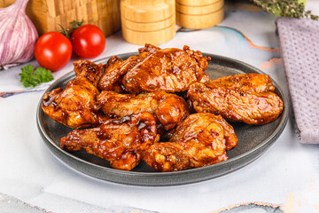 Buffalo chicken wings barbecue sauce