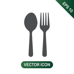 Spoon and Fork Icon