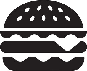 Burger vector icon