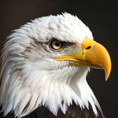 Obraz premium Close-up eagle portrait